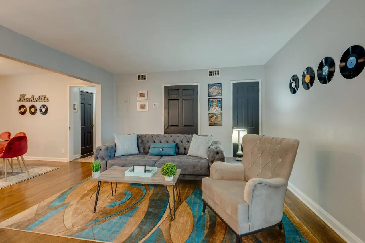 Nashville Flat Minutes From Everything -206 Apartment